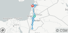 Jordan &amp; Lebanon Express - 14 destinations 
