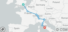  Schätze Europas von London bis Rom - 11 Destinationen 