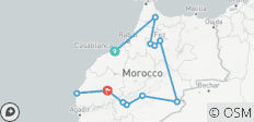  14 Days Tour in Morocco from Casablanca - 13 destinations 