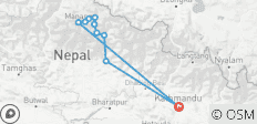  Nar Phu Valley Trek - 10 destinations 