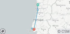  Complete Portugal by Train - 5 destinations 