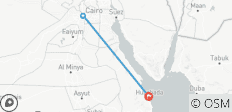  Excursion d\'une journée au Caire depuis Hurghada - 3 destinations 
