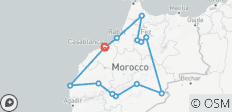  Luxury Morocco: 15 Days Morocco Tour From Casablanca - 13 destinations 