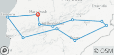  Südmarokko ab Marrakech 15 Tage - 11 Destinationen 