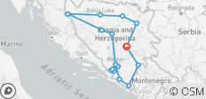  Excursión de 19 días por tierras medievales de Bosnia durante todo el año, desde Sarajevo. Recorrido cultural fuera de los caminos trillados. Visitas históricas. Naturaleza asombrosa, cocina deliciosa. - 20 destinos 