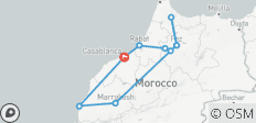  Descubre Marruecos: de las ciudades imperiales al Atlas y la costa - 13 días - 10 destinos 