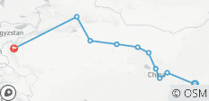  Xi\'an to Kashgar Silk Road Tour 14 Days by Train - 10 destinations 