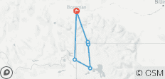  Circuit de 6 jours au pays des merveilles de l\'hiver à Yellowstone - 6 destinations 