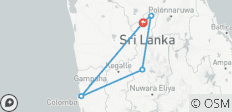  Découvrez le Sri Lanka en 6 jours. - 5 destinations 