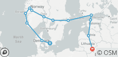  Vision of Scandinavia &amp; The Baltics - 13 destinations 