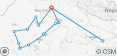  Rajasthan Tour with Agra and Varanasi - 18 destinations 