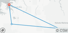  Het beste van Top End &amp; Kakadu - 4 bestemmingen 
