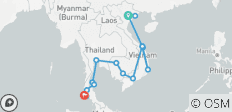  Faites-vous connaître : Grande Asie du Sud-Est - 17 destinations 