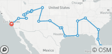  Road Trip USA - Fin Los Angeles, 23 jours - 22 destinations 