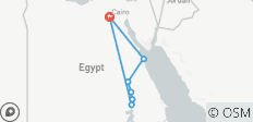  Egypte vakantie van Caïro naar Hurghada (privé op maat) - 7 bestemmingen 