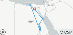  De ers van Egypte – Caïro, Alexandrië, Luxor &amp; Hurghada (privé op maat) - 8 bestemmingen 