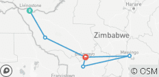  Simbabwe - 7 Tage - 6 Destinationen 