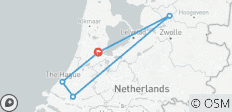  El mejor circuito a Holanda hecho a la medida con salida diaria - 5 destinos 