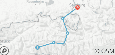  Piste cyclable du Tauern pour les familles 7/6 - 6 destinations 