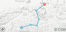  Piste cyclable du Tauern pour les familles 7/6 - 6 destinations 