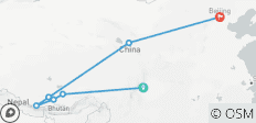  Rundreise - China &amp; Tibet (inkl Flug) - 7 Destinationen 