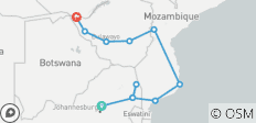  Découverte du Mozambique et du Zimbabwe - 14 jours - 11 destinations 