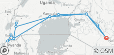  Lago Nakuru, Uganda y gorilas - 14 días - 15 destinos 
