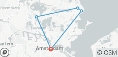  Voyage privé sur mesure de 5 jours aux Pays-Bas, départ quotidien et guide exclusif - 5 destinations 