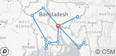  15 Days Customized Best Bangladesh Tour, Private Guide - 15 destinations 