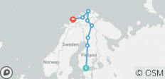  Top of Scandinavia with Arctic Circle - 8 destinations 