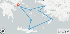  Croisière dans les îles grecques - 8 jours - 10 destinations 