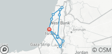  Kleingruppenrundreise Israel - 15 Destinationen 