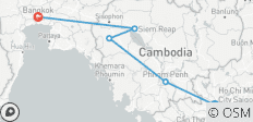  Cambodian Traveller (5 destinations) - 5 destinations 