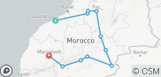  Wesentliche Marokko (11 Destinationen) - 11 Destinationen 