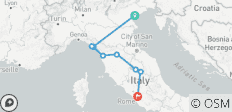  Italien Erlebnisreise (8 Destinationen) - 8 Destinationen 