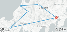  Circuit hivernal au Japon avec Monkey Onsen (privé sur mesure) - 6 destinations 