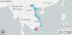  20-daags Vietnam ontdekken, cultuur, keuken, plaatselijk leven, alle activiteiten, maaltijden - 23 bestemmingen 