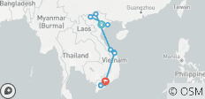  16 dagen Vietnam in je ogen - 14 bestemmingen 