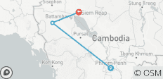  7-Day Cambodia Highlights &amp; Adventure Tours - 5 destinations 