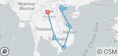  Indochina Entdeckungsreise - 18 Tage - 18 destinations 