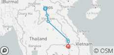  10 jours de voyage au Laos - 8 destinations 