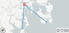  3 Day Tasmanian Highlights Tour – Hobart, Port Arthur and Bruny Island - 5 destinations 