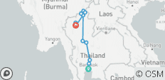  Northern Ancient Kingdoms of Thailand 6 Days - Private Tour - 13 destinations 