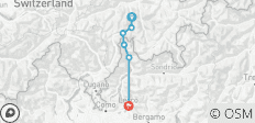  Via Spluga Wanderung &amp; Comer See - 6 Destinationen 