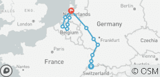  Grand Rhine &amp; Dutch Canals 2025 Start Basel, End Amsterdam - 13 destinations 