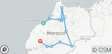  Les incontournables du Maroc - 12 destinations 