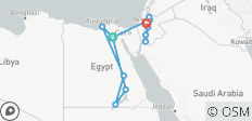  Ägypten und Jordanien - 12 Destinationen 