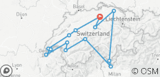  Capitales suizas (14 destinations) - 14 destinos 