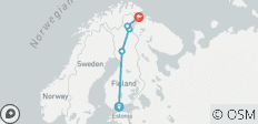  Helsinki to Kirkenes - Beyond the Arctic Circle - 5 destinations 