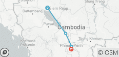  4 jours de croisière sur le Mékong de Siem Reap à Phnom Penh - 4 destinations 